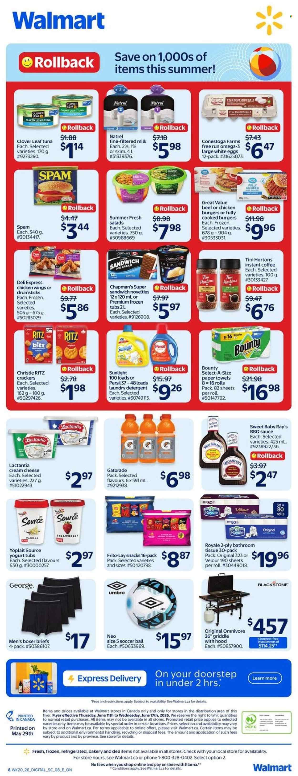 Circulaire Walmart - 11 Juin 2026 - 17 Juin 2026. Page 2
