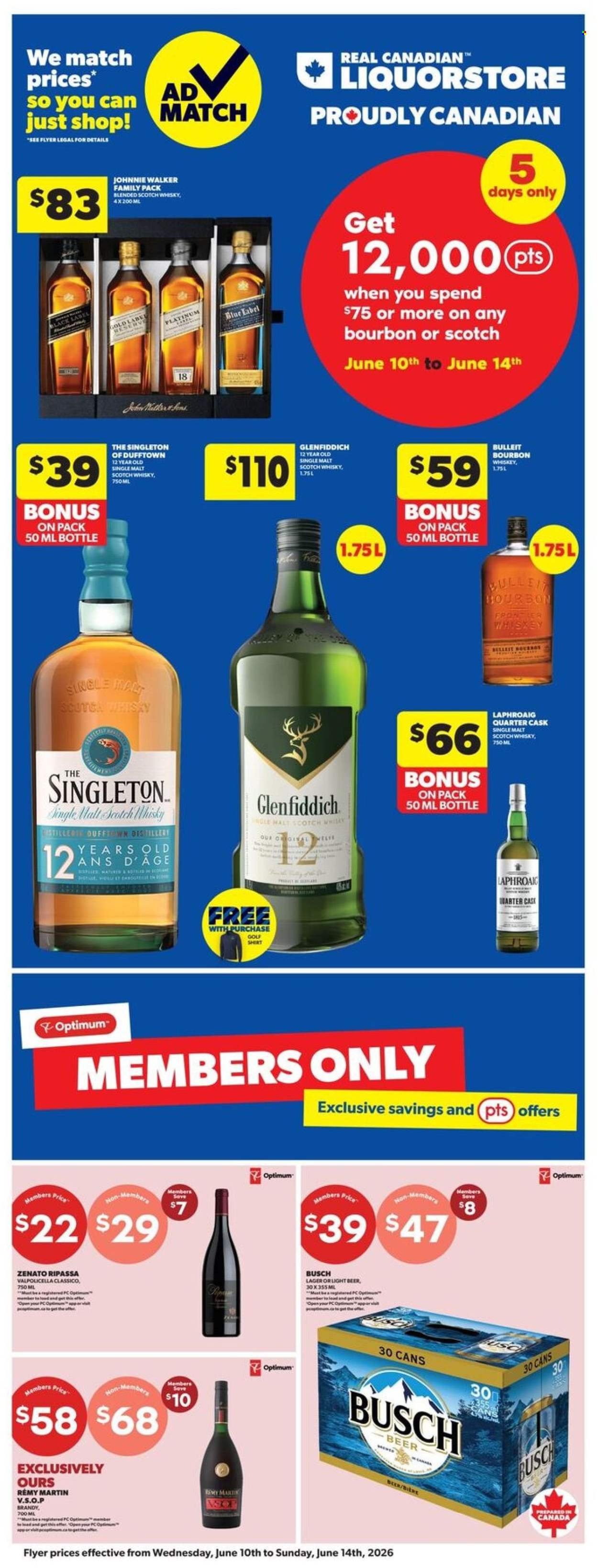 Circulaire Real Canadian Liquorstore - 10 Juin 2026 - 14 Juin 2026. Page 1