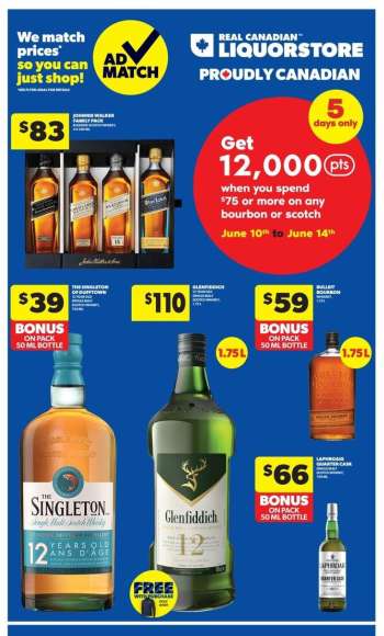 Circulaire Real Canadian Liquorstore - 10 Juin 2026 - 14 Juin 2026.