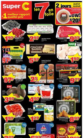 thumbnail - Circulaire Super C - Weekly Flyer
