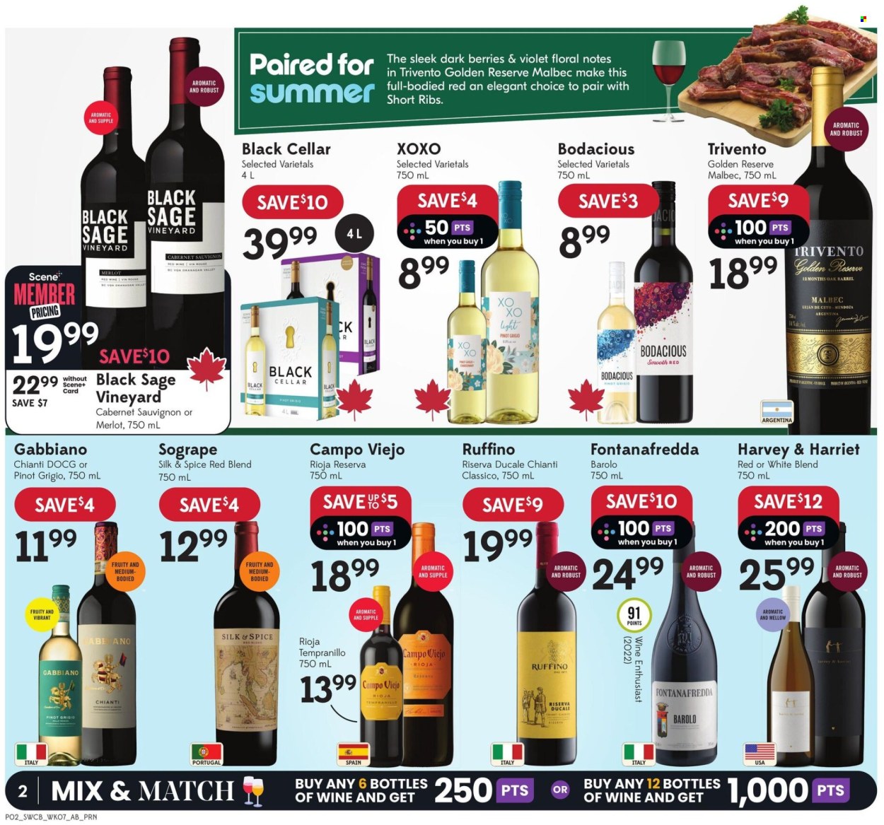 Circulaire Sobeys Liquor - 11 Juin 2026 - 17 Juin 2026. Page 2