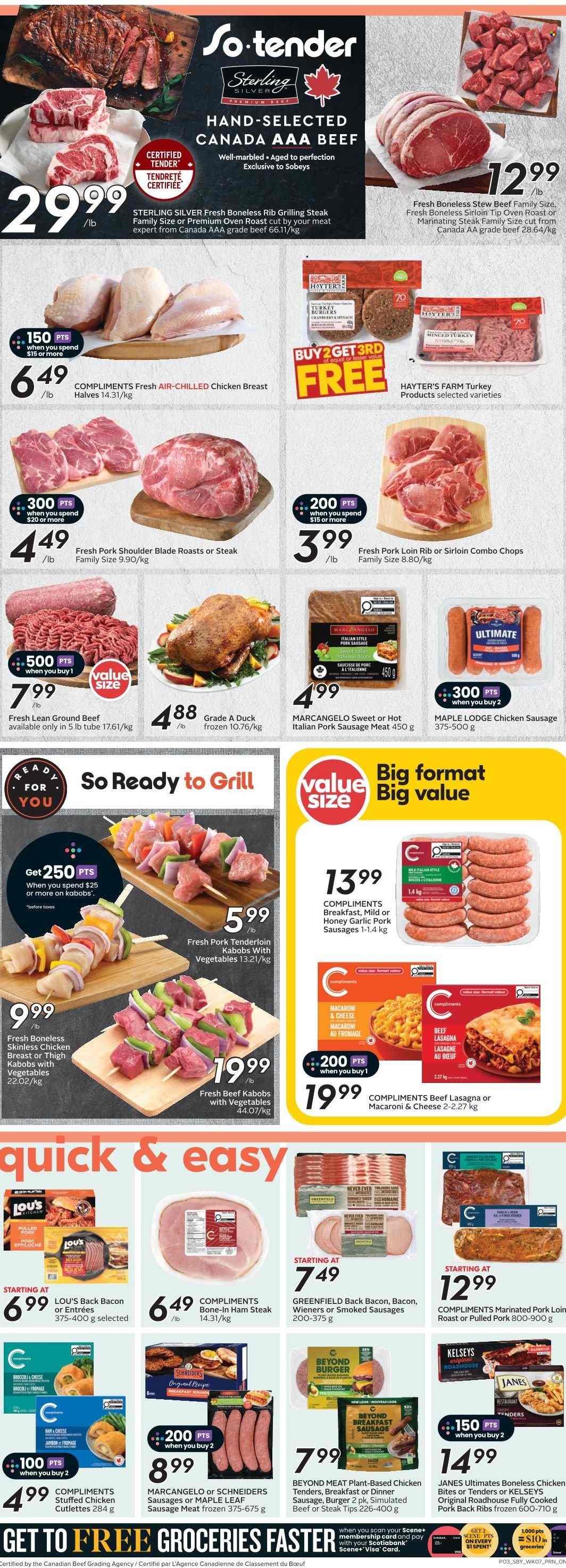 Circulaire Sobeys - 11 Juin 2026 - 17 Juin 2026. Page 5