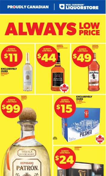 Circulaire Real Canadian Liquorstore - 15 Juin 2026 - 23 Juin 2026.