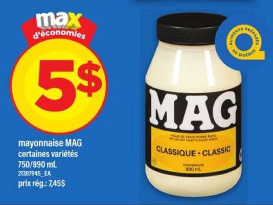 mayonnaise MAG
