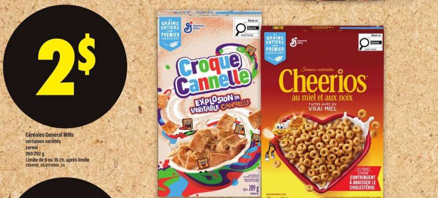 CÉRÉALES GENERAL MILLS