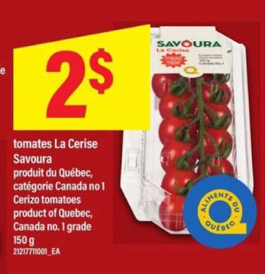tomates La Cerise Savoura