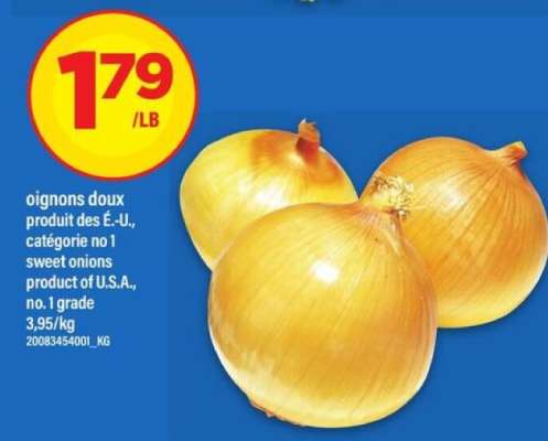 oignons doux