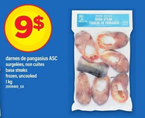 darnes de pangasius ASC