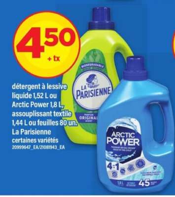 Détergent à lessive