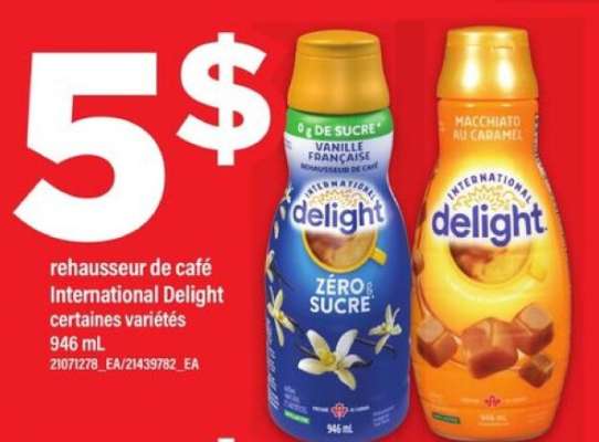 rehausseur de café International Delight