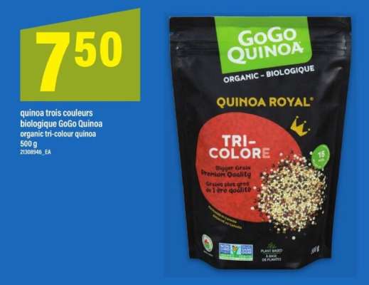 quinoa trois couleurs biologique GoGo Quinoa