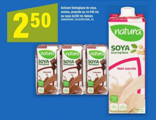 Natura Soya biologique