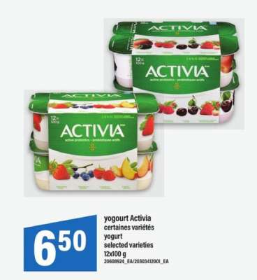 Yogourt Activia