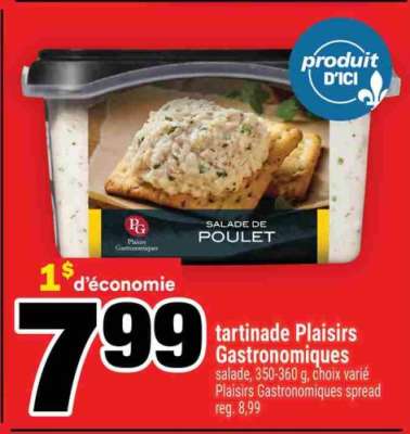 TARTINADE PLAISIRS GASTRONOMIQUES