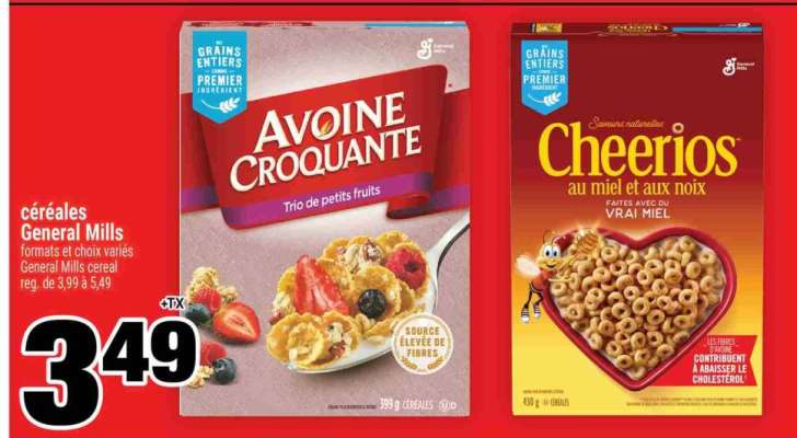 CÉRÉALES GENERAL MILLS