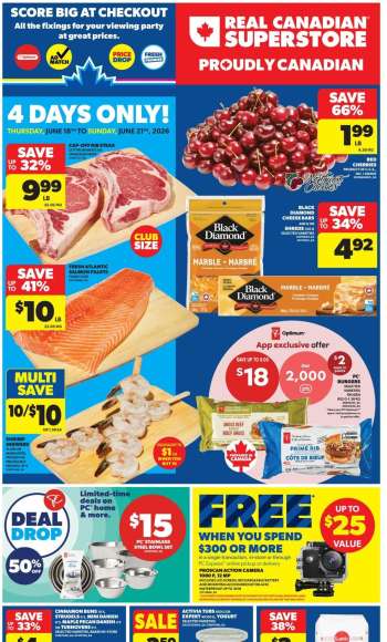 Circulaire Real Canadian Superstore - 18 Juin 2026 - 24 Juin 2026.
