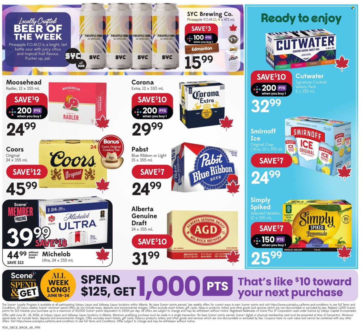 Circulaire Sobeys Liquor - 18 Juin 2026 - 24 Juin 2026. Page 5
