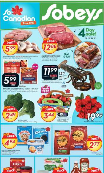 Circulaire Sobeys - 18 Juin 2026 - 24 Juin 2026.