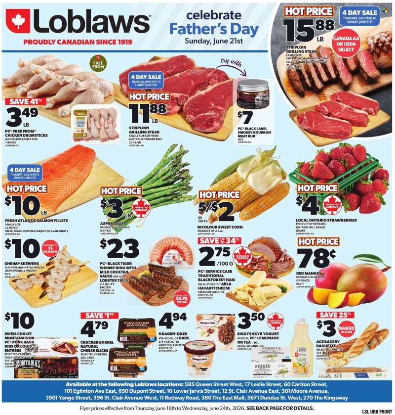 Loblaws Flyer - June 18, 2026 - June 24, 2026.