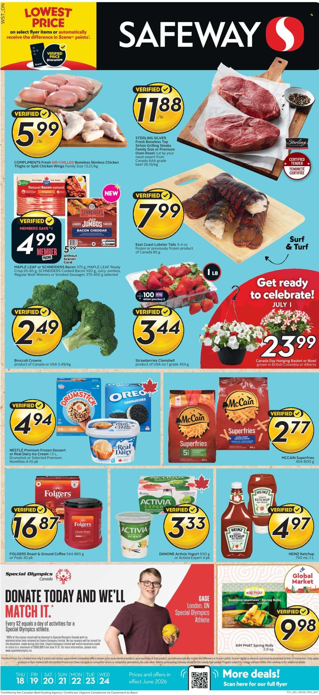 Circulaire Safeway - 18 Juin 2026 - 24 Juin 2026. Page 1