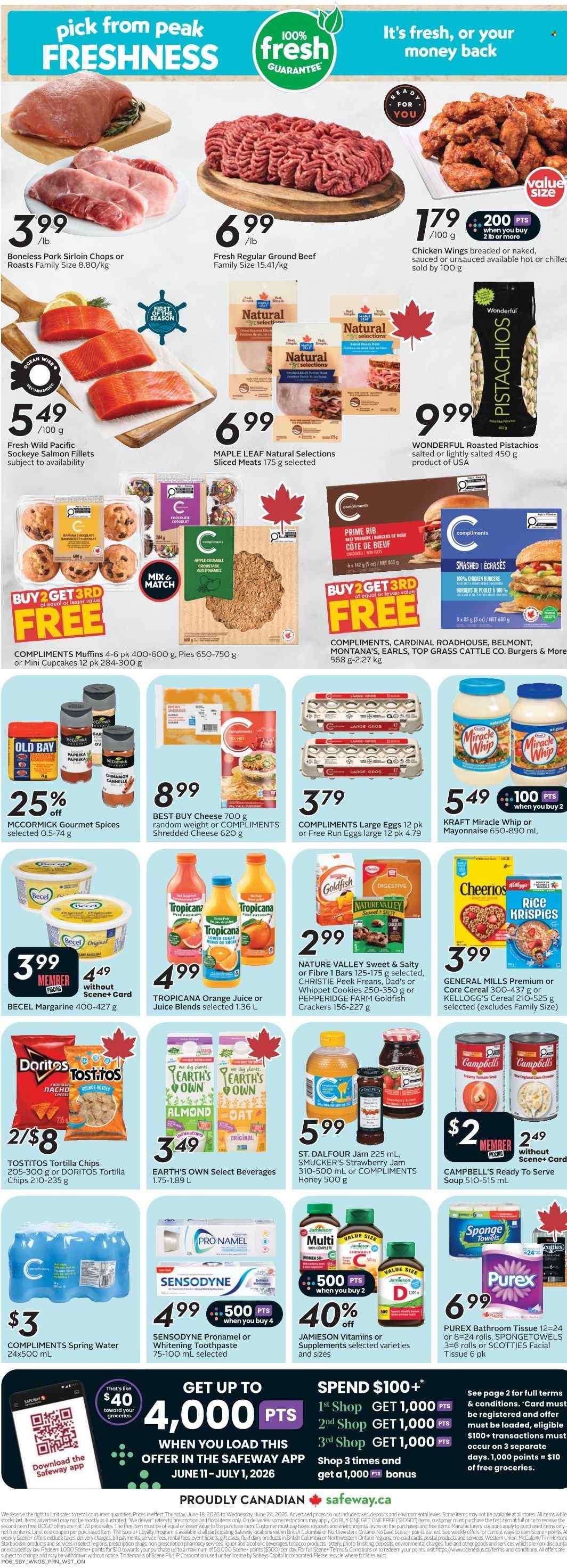 Circulaire Safeway - 18 Juin 2026 - 24 Juin 2026. Page 3