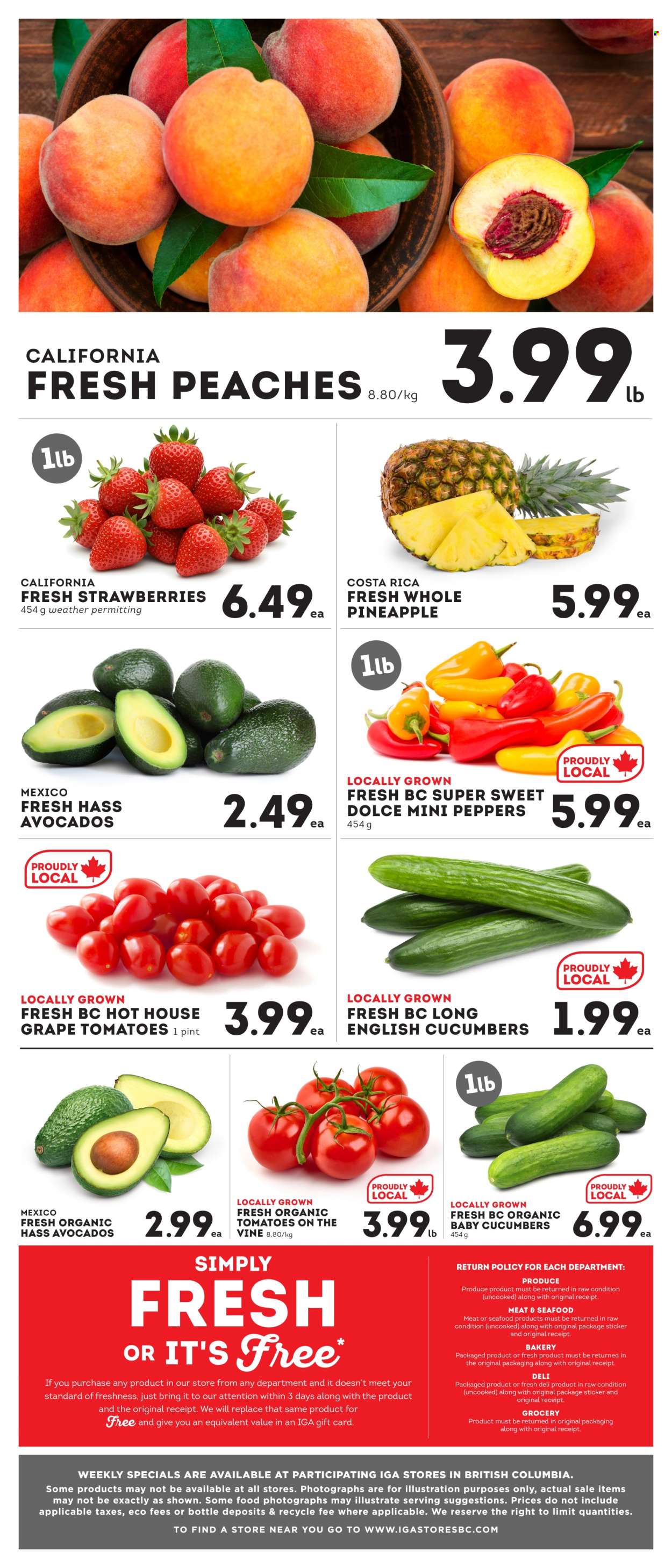 Circulaire IGA Simple Goodness - 19 Juin 2026 - 25 Juin 2026. Page 6