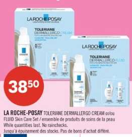 LA ROCHE-POSAY TOLERIANE DERMALLERGO CREAM ou/ou FLUID Skin Care Set