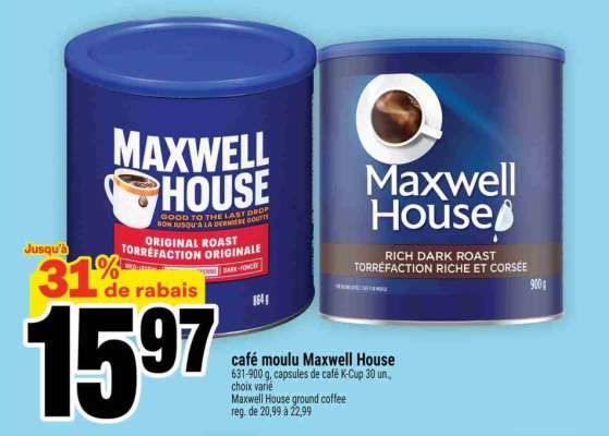 Café Moulu Maxwell House