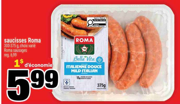 SAUCISSES ROMA