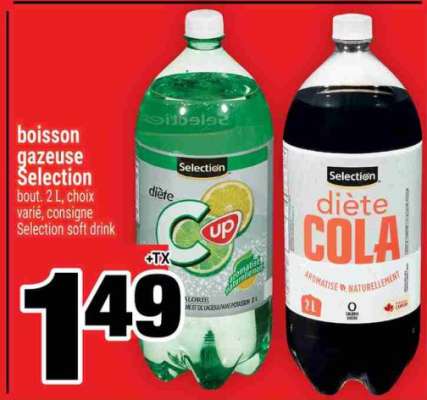 BOISSON GAZEUSE SELECTION