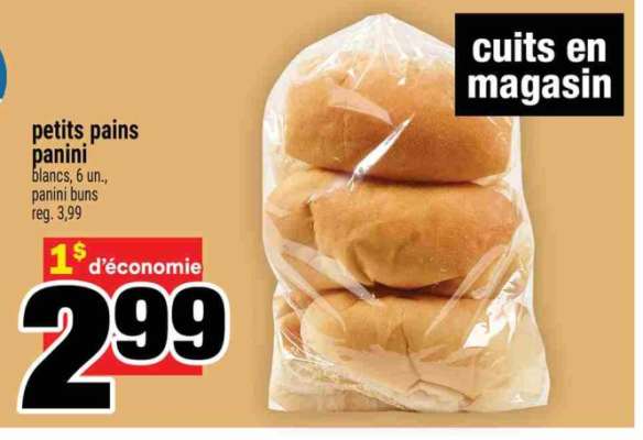PETITS PAINS PANINI