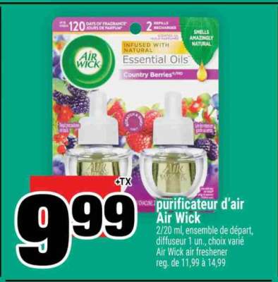 PURIFICATEUR D'AIR AIR WICK