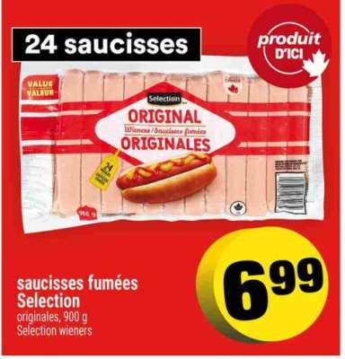SAUCISSES FUMÉES SELECTION