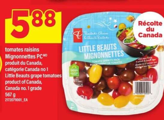 tomates raisins Mignonnettes PC