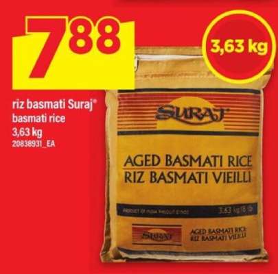 riz basmati Suraj