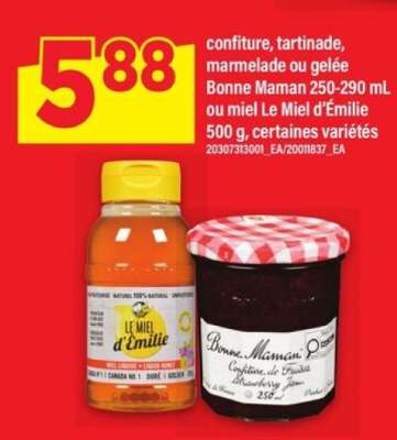 Bonne Maman ou Le Miel d'Émilie