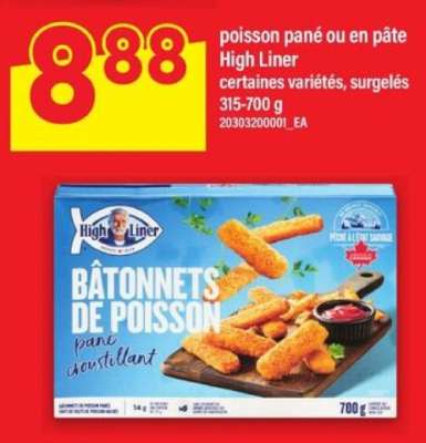 Bâtonnets de Poisson