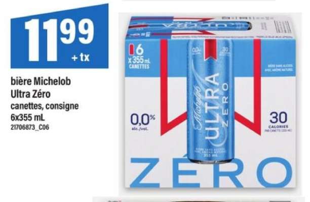 bière Michelob Ultra Zéro