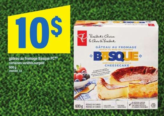 gâteau au fromage Basque PC