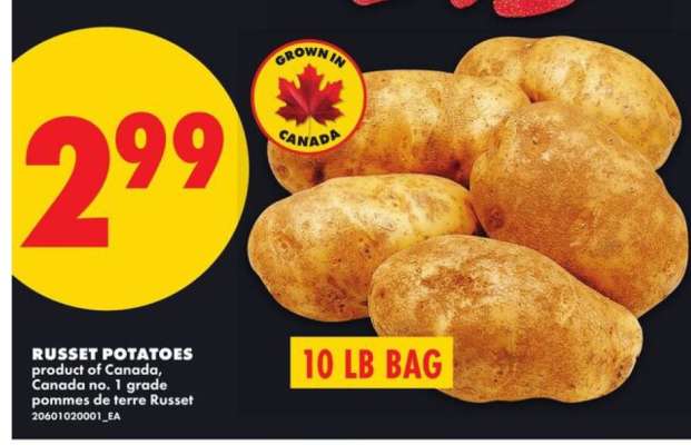 Russet Potatoes