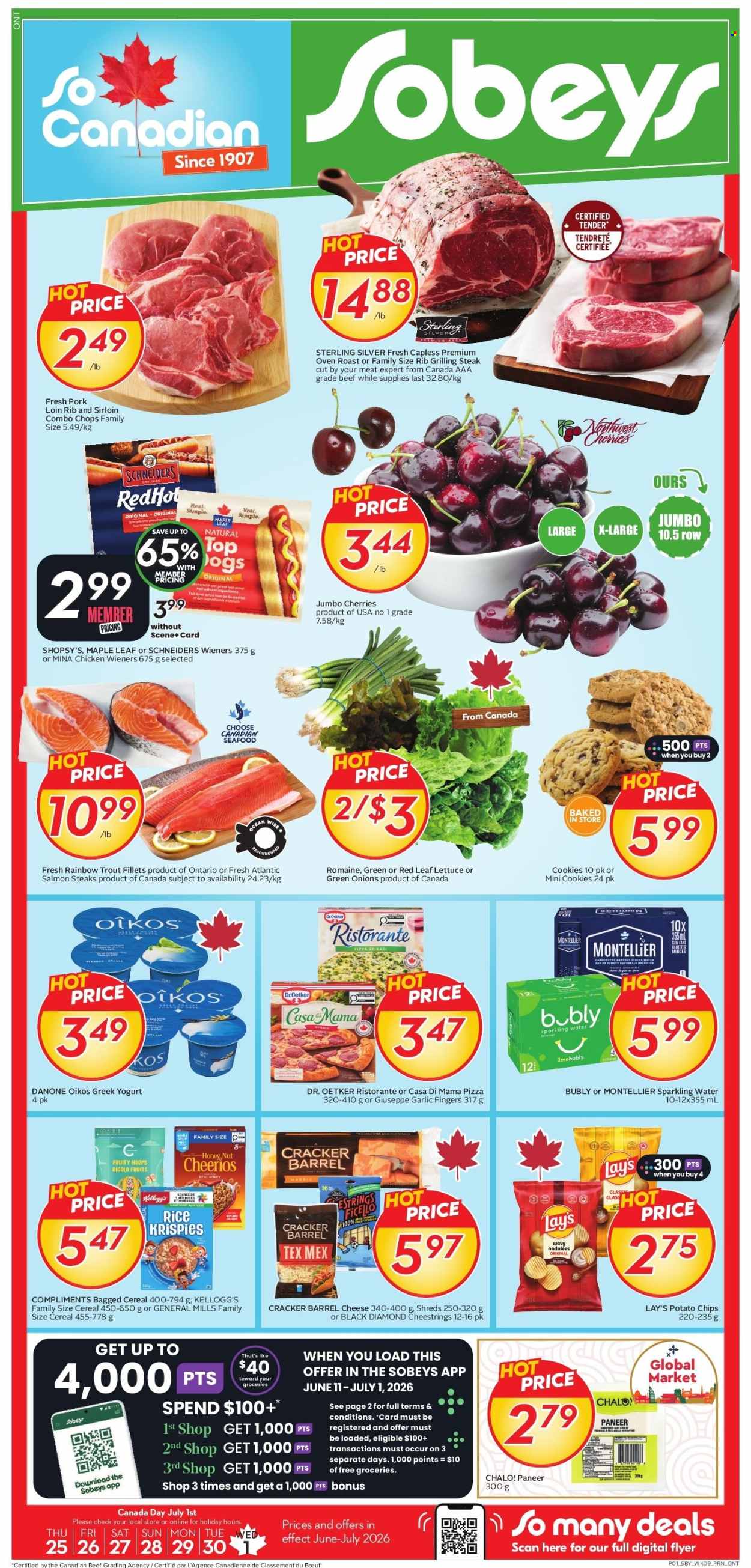 Circulaire Sobeys - 25 Juin 2026 - 01 Juillet 2026. Page 1