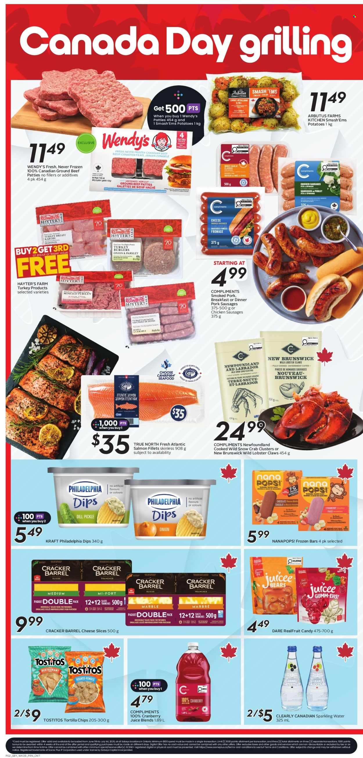 Circulaire Sobeys - 25 Juin 2026 - 01 Juillet 2026. Page 4