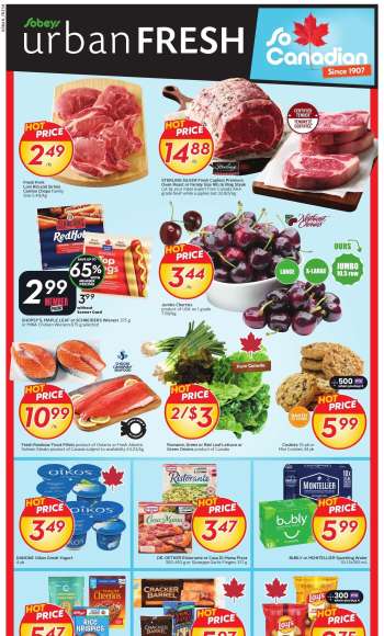 Circulaire Sobeys Urban Fresh - 25 Juin 2026 - 01 Juillet 2026.