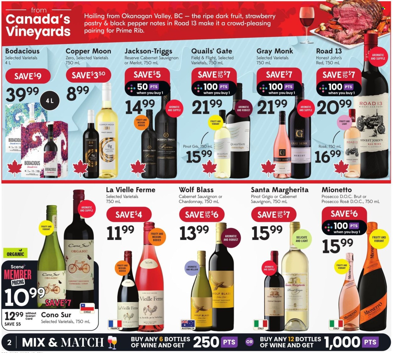 Circulaire Sobeys Liquor - 25 Juin 2026 - 01 Juillet 2026. Page 2