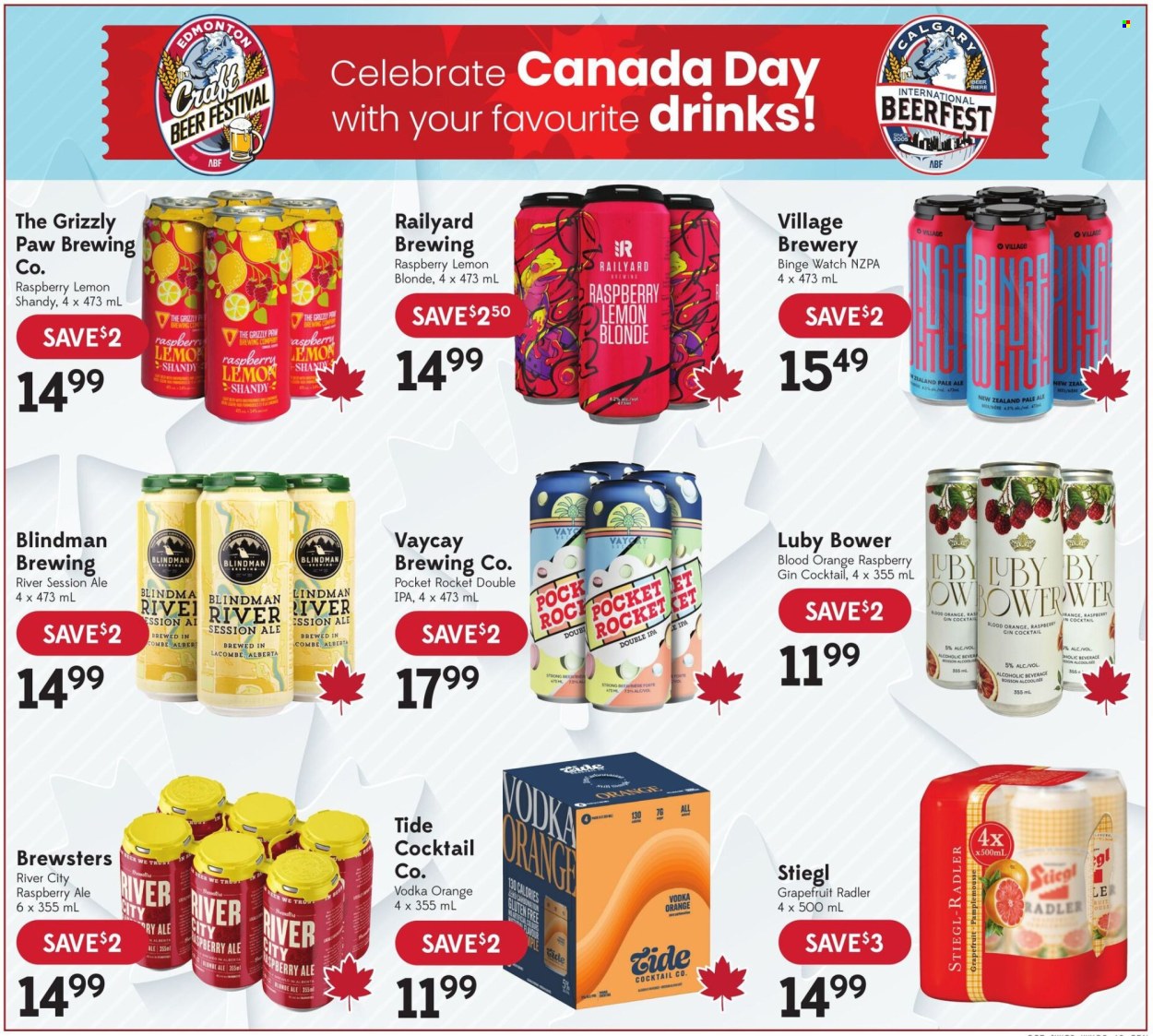 Circulaire Sobeys Liquor - 25 Juin 2026 - 01 Juillet 2026. Page 8