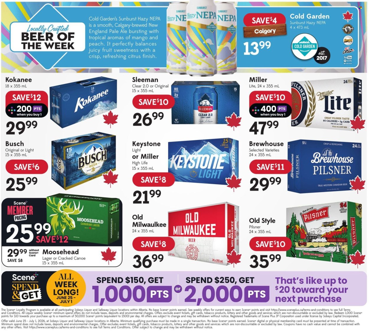 Circulaire Sobeys Liquor - 25 Juin 2026 - 01 Juillet 2026. Page 9