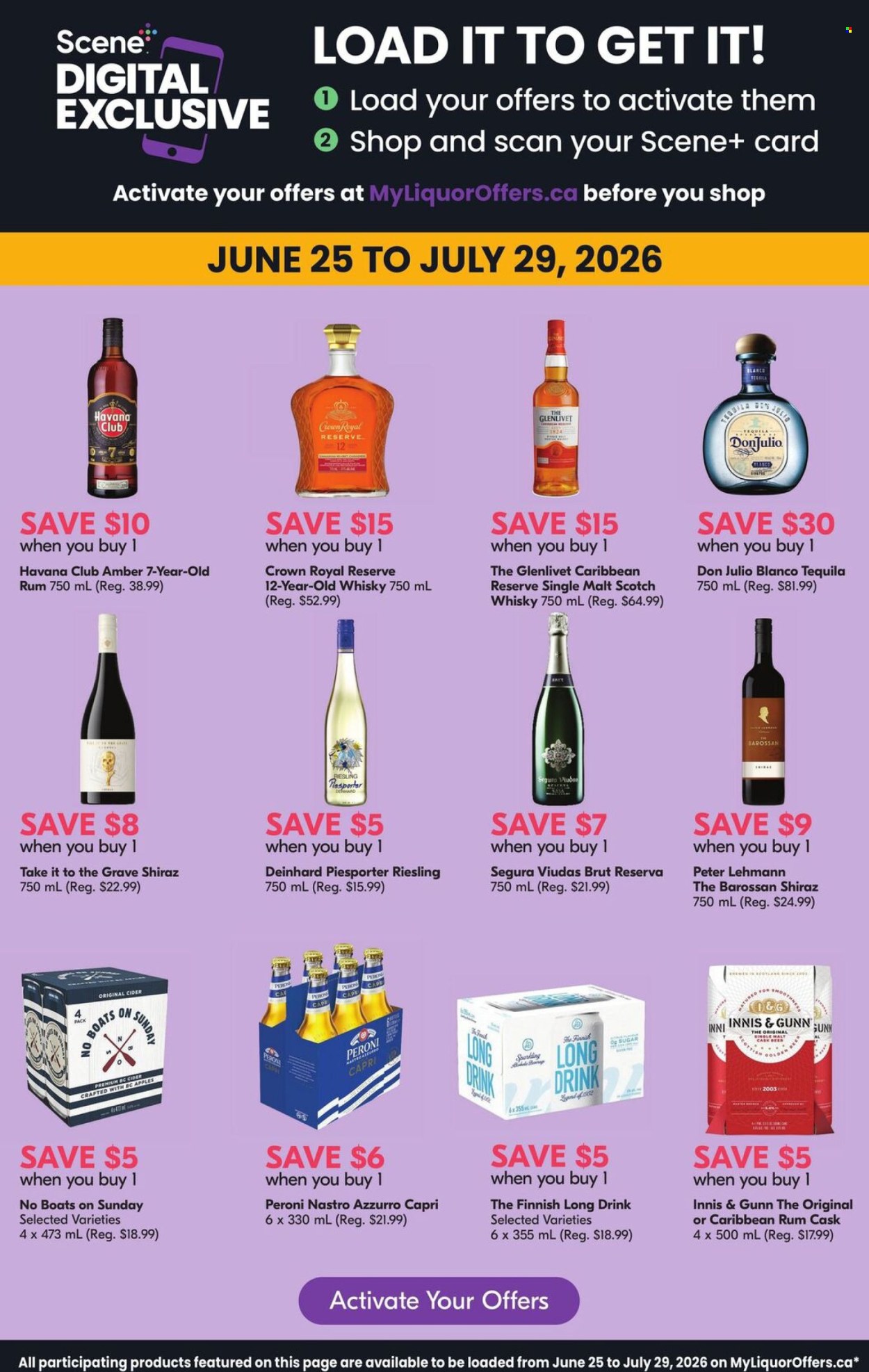 Circulaire Sobeys Liquor - 25 Juin 2026 - 01 Juillet 2026. Page 10