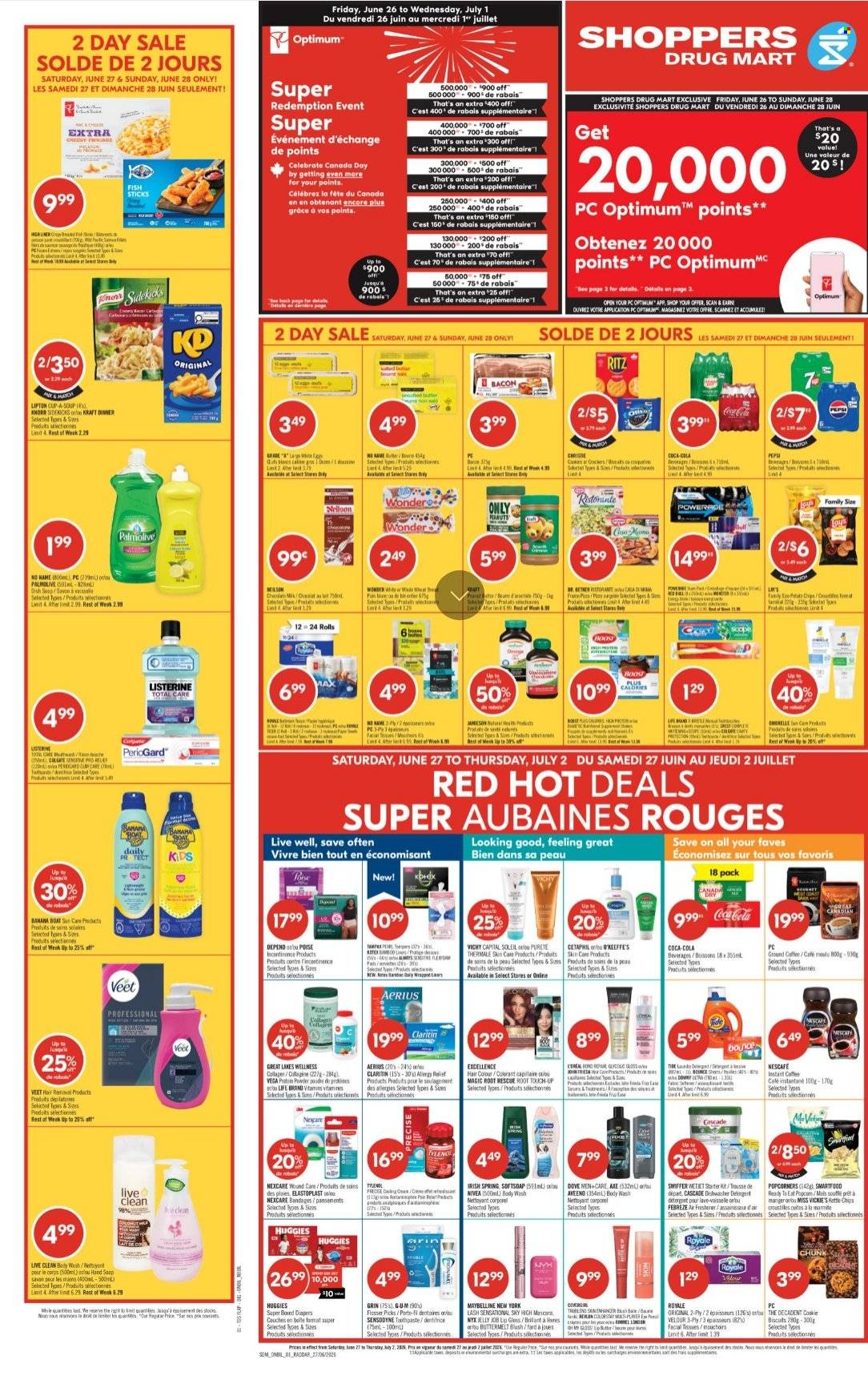 Circulaire Shoppers Drug Mart - 27 Juin 2026 - 02 Juillet 2026. Page 1