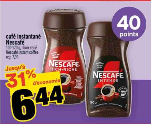 Café Instantané Nescafé