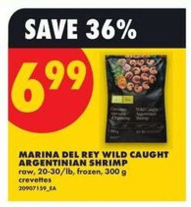 MARINA DEL REY WILD CAUGHT ARGENTINIAN SHRIMP
